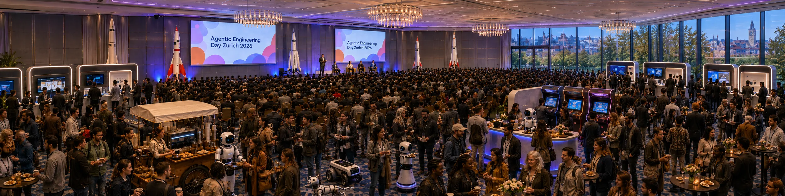 Conference audience at Zurich Marriott Hotel